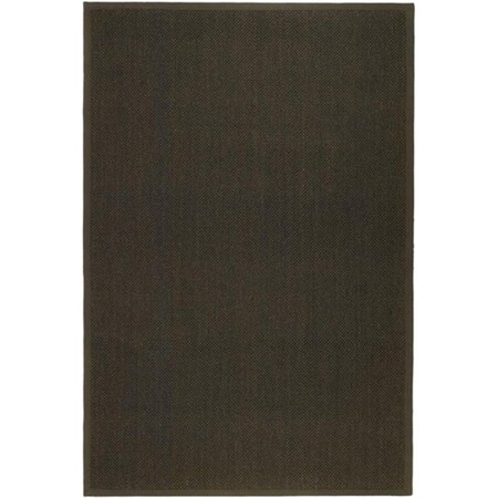 Safavieh Natural Fiber Power Loomed Square Rug- Brown - Brown- 6 x 6 ft. NF443D-6SQ